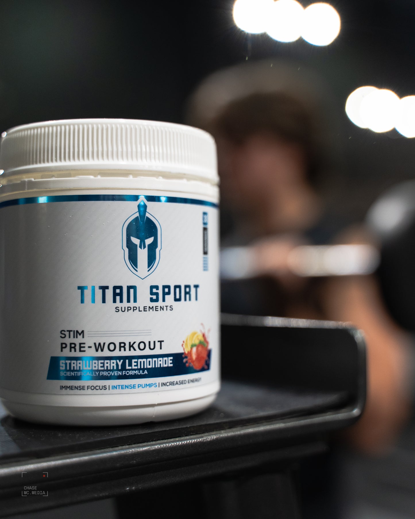 Titan Sport Strawberry Lemonade Pre-workout